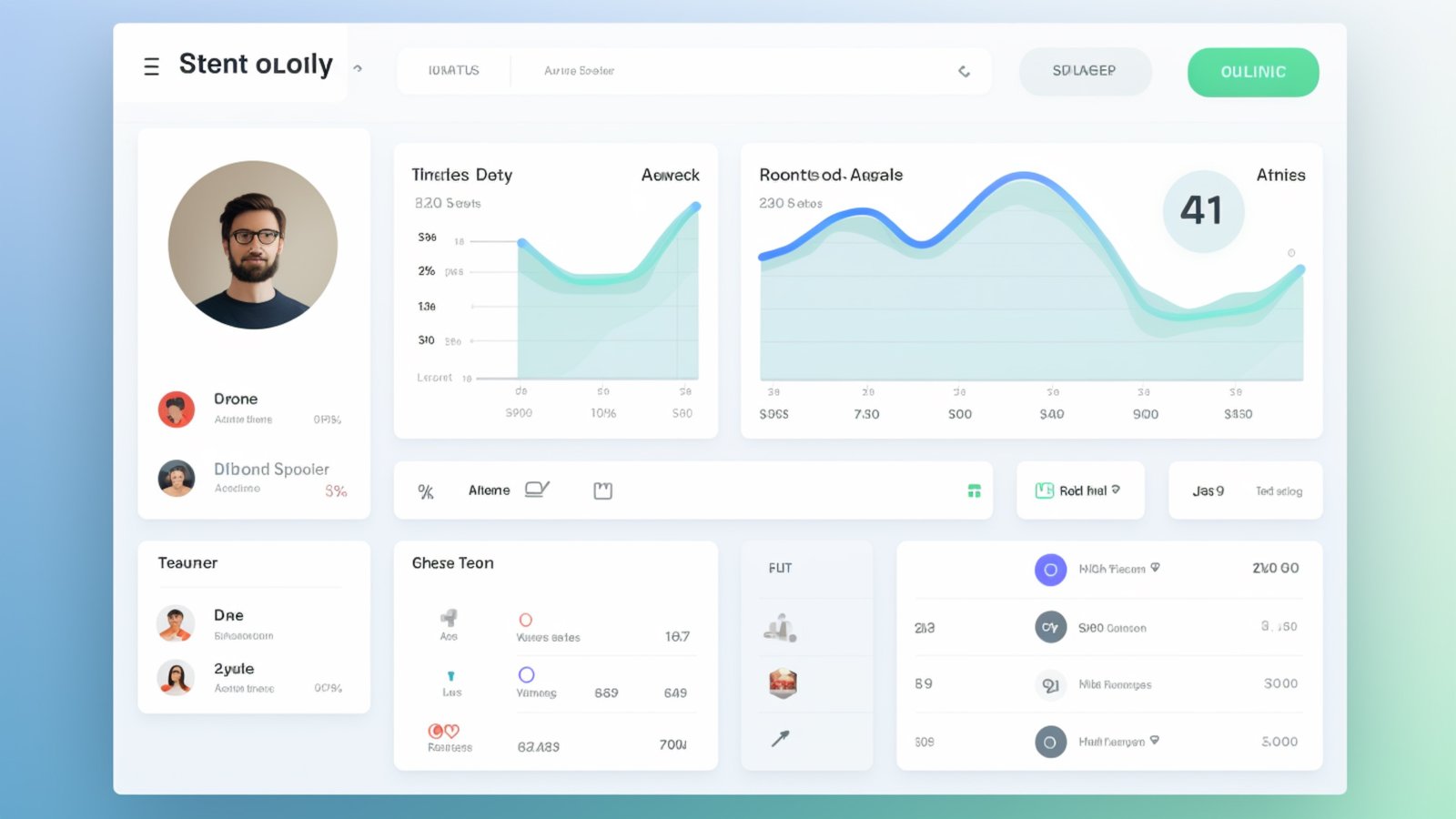CryptoSoul user cabinet dashboard showing token balance, game history, and navigation panels